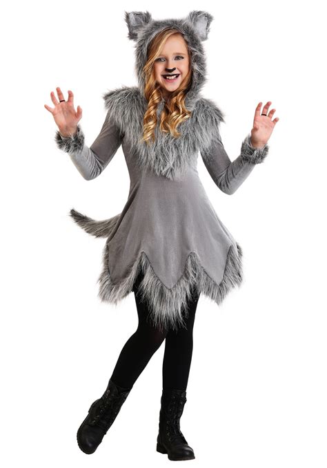 Wolf halloween outfit - Grey Cat Wolf Furry Print Kids Costume Animal Activewear Halloween Pattern Cosplay Leggings Children Rash Guard Shirt Birthday Outfit (3.7k) Sale Price $29.65 $ 29.65